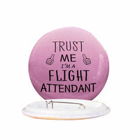 Thumbnail for Trust Me I'm a Flight Attendant Designed Pins
