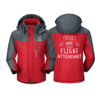 Thumbnail for Trust Me I'm a Flight Attendant Designed Thick Winter Jackets