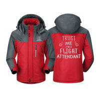 Thumbnail for Trust Me I'm a Flight Attendant Designed Thick Winter Jackets