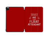 Thumbnail for Trust Me I'm a Flight Attendant Designed iPad Cases