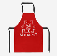 Thumbnail for Trust Me I'm a Flight Attendant Designed Kitchen Aprons