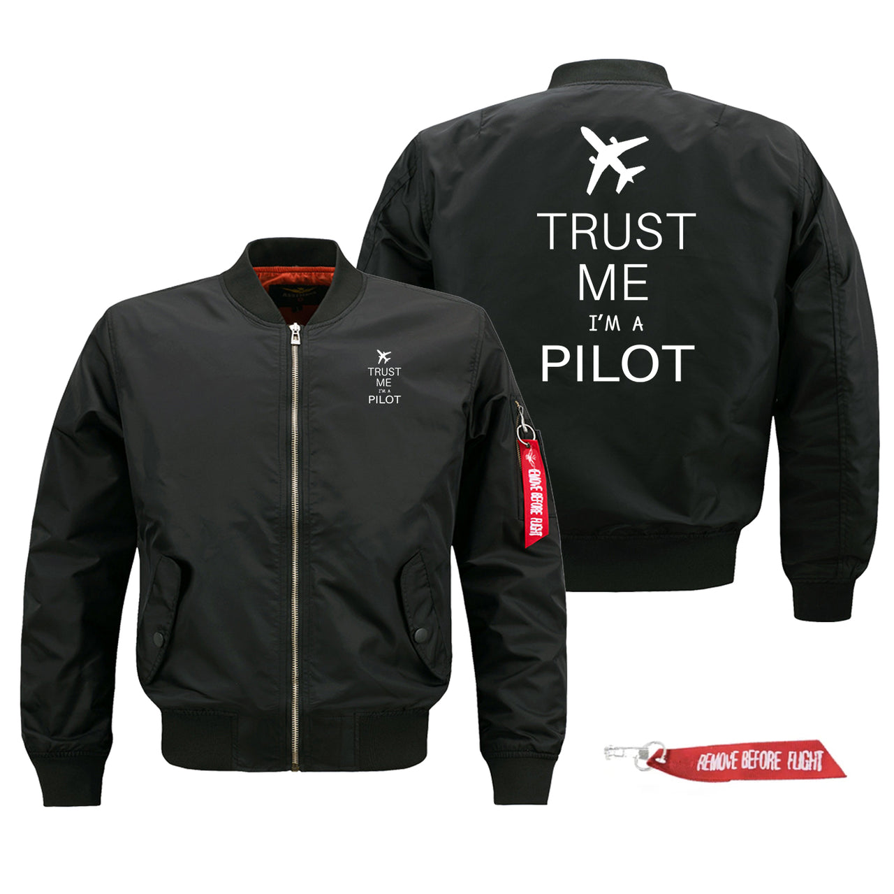 Trust Me I'm a Pilot 2 Designed Pilot Jackets (Customizable)