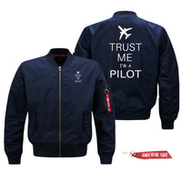 Thumbnail for Trust Me I'm a Pilot 2 Designed Pilot Jackets (Customizable)