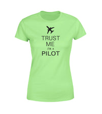 Thumbnail for Trust Me I'm a Pilot 2 Designed Women T-Shirts