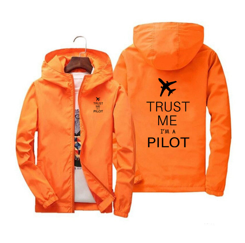 Trust Me I'm a Pilot 2 Designed Windbreaker Jackets