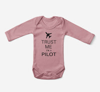 Thumbnail for Trust Me I'm a Pilot 2 Designed Baby Bodysuits