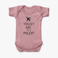 Thumbnail for Trust Me I'm a Pilot 2 Designed Baby Bodysuits