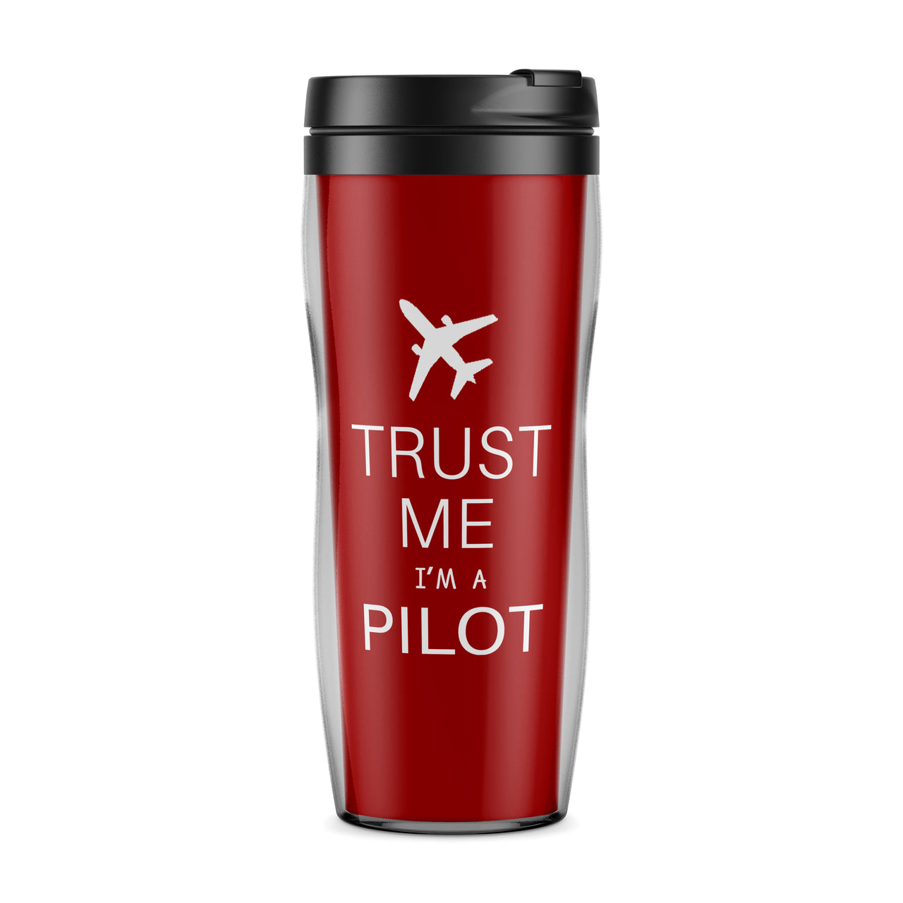Trust Me I'm a Pilot 2 Designed Travel Mugs