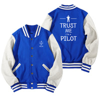 Thumbnail for Trust Me I'm a Pilot Designed Baseball Style Jackets
