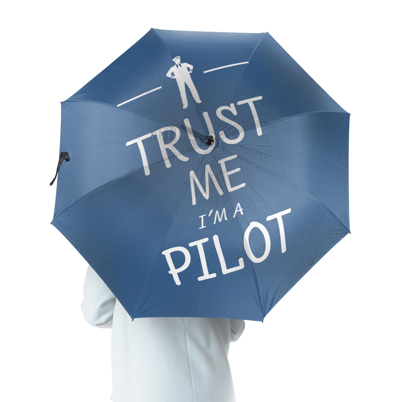 Trust Me I'm a Pilot Designed Umbrella