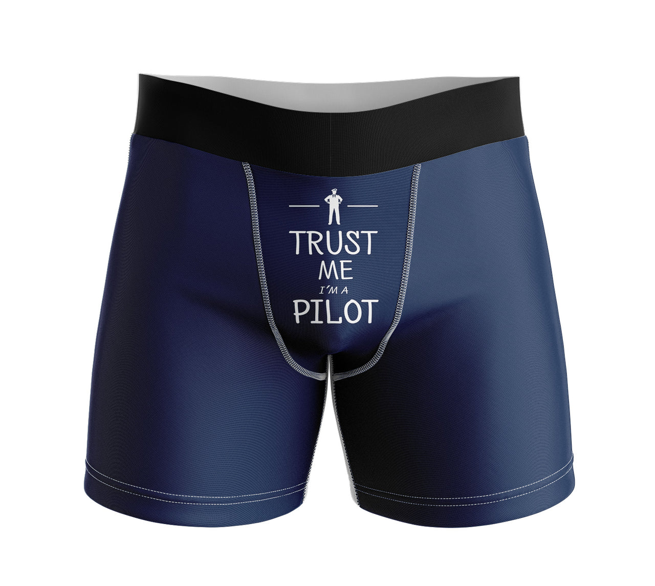 Trust Me I'm a Pilot Designed Men Boxers