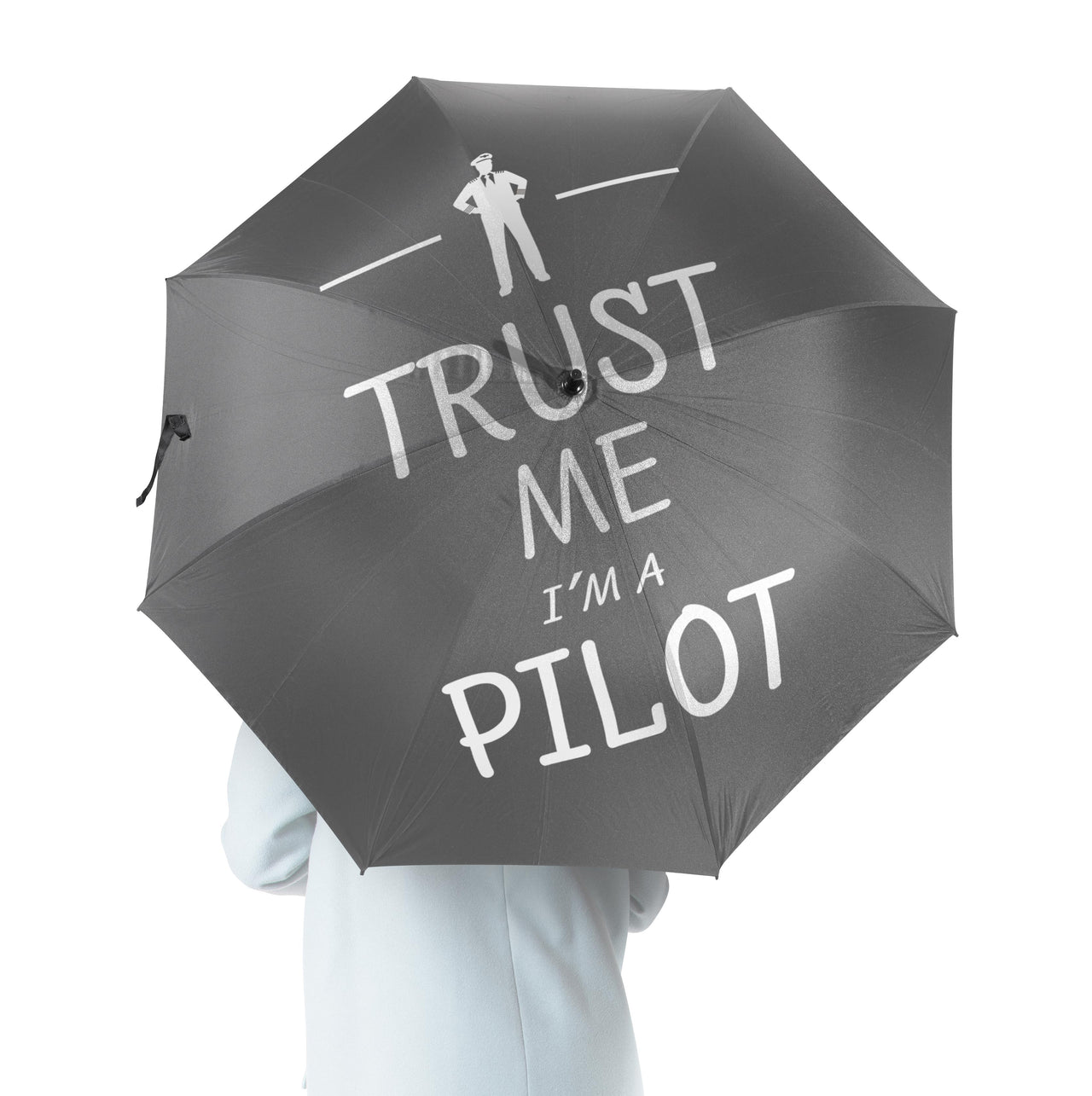 Trust Me I'm a Pilot Designed Umbrella