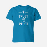 Thumbnail for Trust Me I'm a Pilot Designed Children T-Shirts
