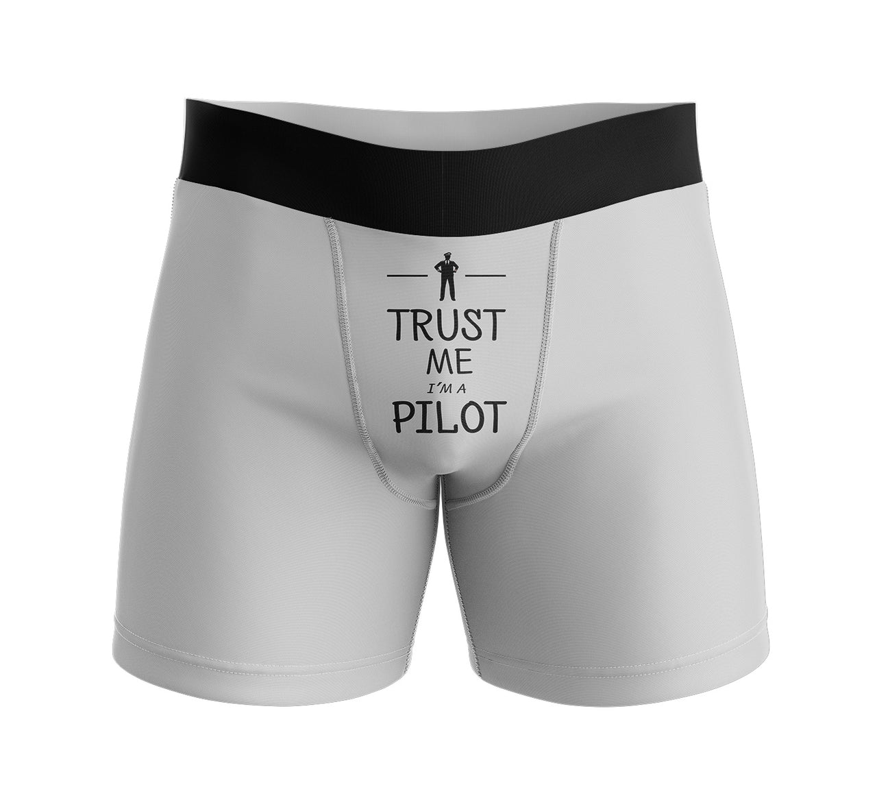 Trust Me I'm a Pilot Designed Men Boxers