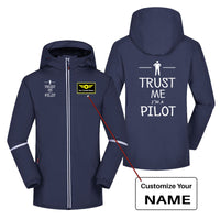 Thumbnail for Trust Me I'm a Pilot Designed Rain Coats & Jackets