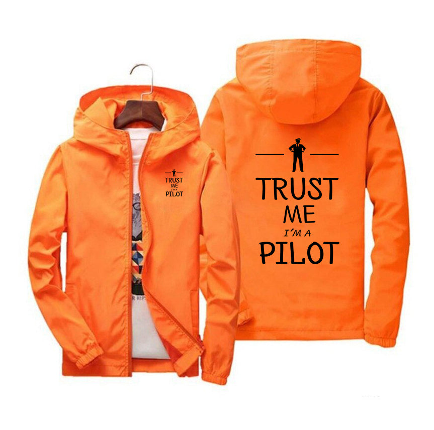 Trust Me I'm a Pilot Designed Windbreaker Jackets