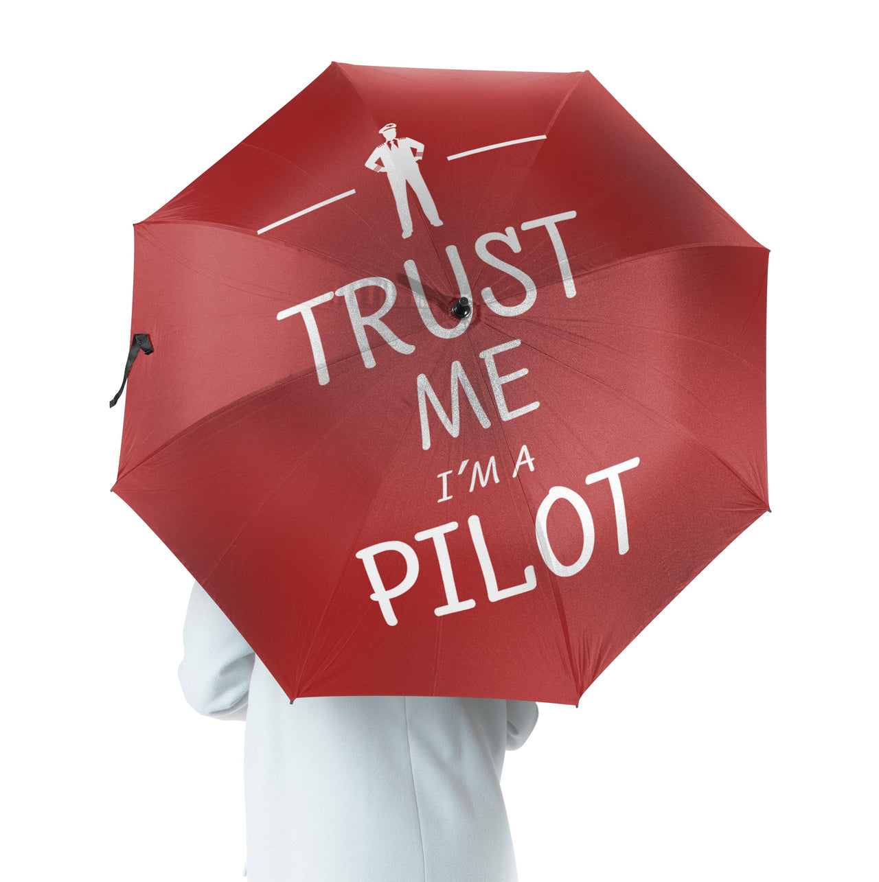 Trust Me I'm a Pilot Designed Umbrella