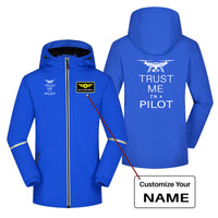 Thumbnail for Trust Me I'm a Pilot (Drone) Designed Rain Coats & Jackets