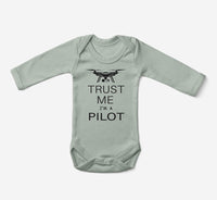 Thumbnail for Trust Me I'm a Pilot (Drone) Designed Baby Bodysuits