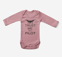 Thumbnail for Trust Me I'm a Pilot (Drone) Designed Baby Bodysuits
