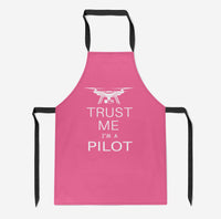 Thumbnail for Trust Me I'm a Pilot (Drone) Designed Kitchen Aprons