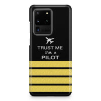 Thumbnail for Trust Me I'm a Pilot (Epaulette) Designed Samsung S & Note Cases