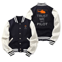 Thumbnail for Trust Me I'm a Pilot (Helicopter) Designed Baseball Style Jackets