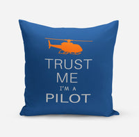 Thumbnail for Trust Me I'm a Pilot (Helicopter) Designed Pillows