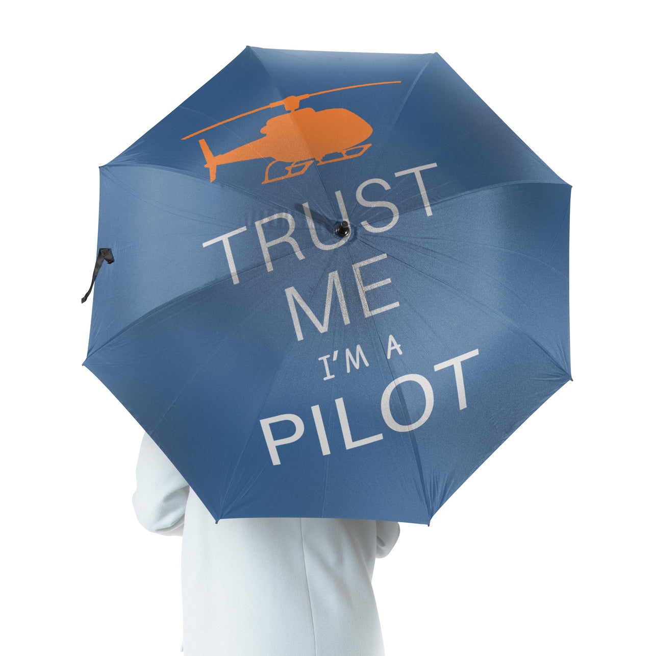 Trust Me I'm a Pilot (Helicopter) Designed Umbrella