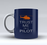 Thumbnail for Trust Me I'm a Pilot (Helicopter) Designed Mugs