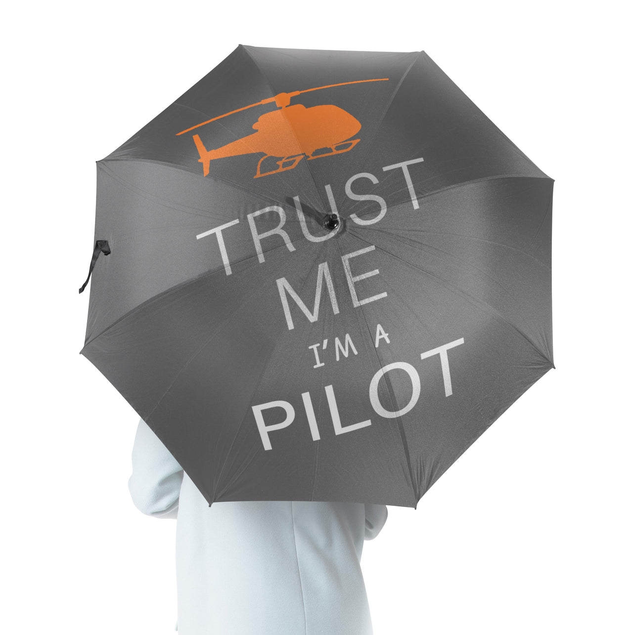 Trust Me I'm a Pilot (Helicopter) Designed Umbrella
