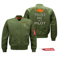 Thumbnail for Trust Me I'm a Pilot (Helicopter) Designed Pilot Jackets (Customizable)