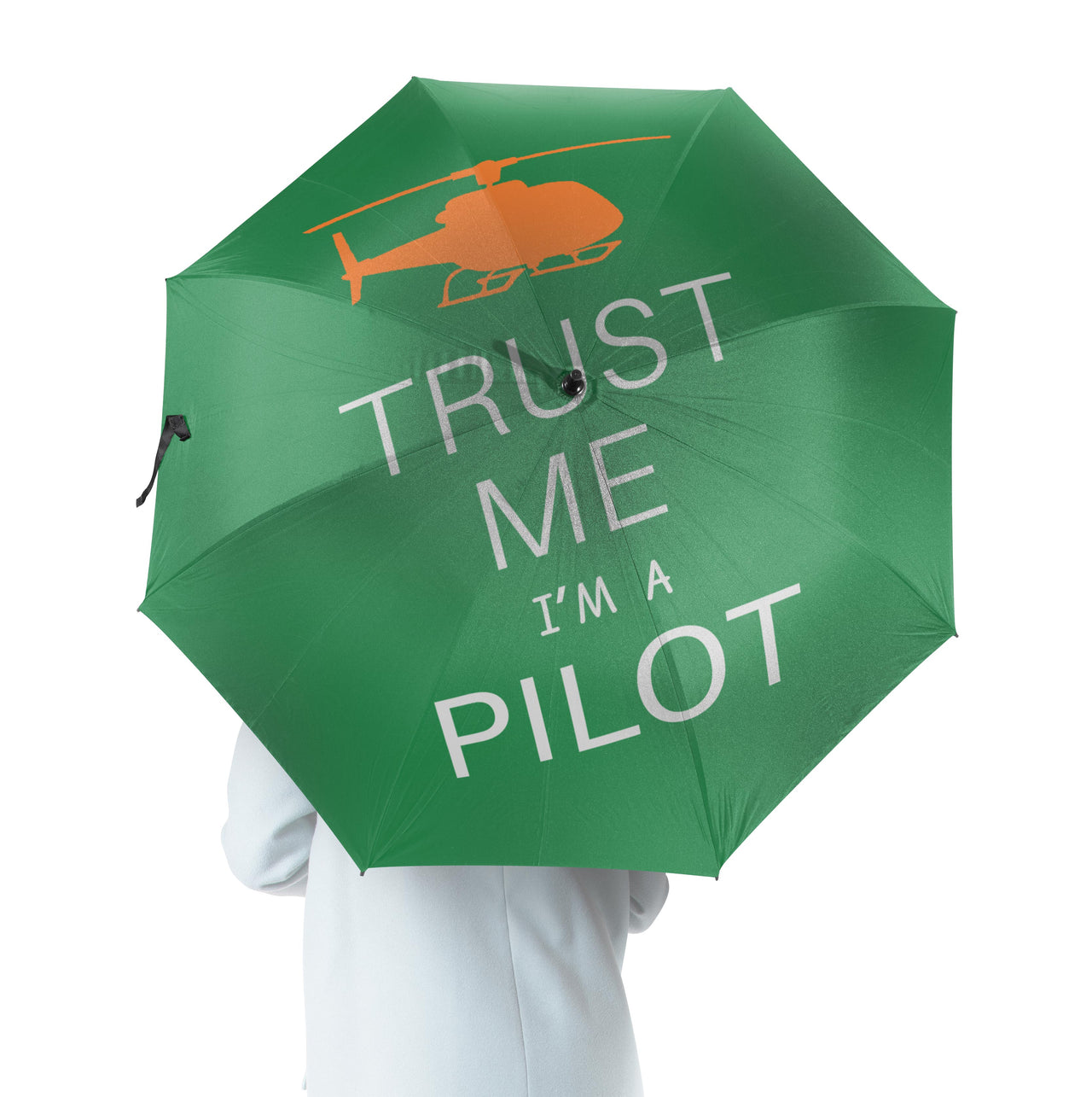 Trust Me I'm a Pilot (Helicopter) Designed Umbrella