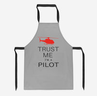 Thumbnail for Trust Me I'm a Pilot (Helicopter) Designed Kitchen Aprons