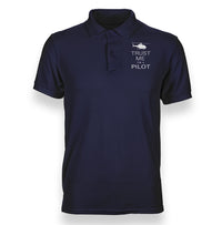 Thumbnail for Trust Me I'm a Pilot (Helicopter) Designed Polo T-Shirts
