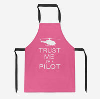 Thumbnail for Trust Me I'm a Pilot (Helicopter) Designed Kitchen Aprons