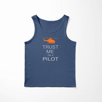 Thumbnail for Trust Me I'm a Pilot (Helicopter) Designed Tank Tops
