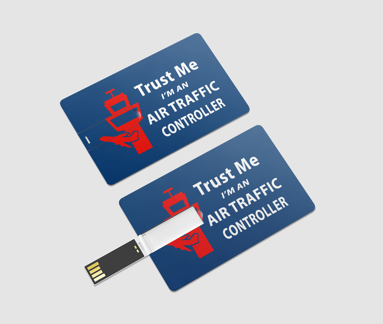 Trust Me I'm an Air Traffic Controller Designed USB Cards