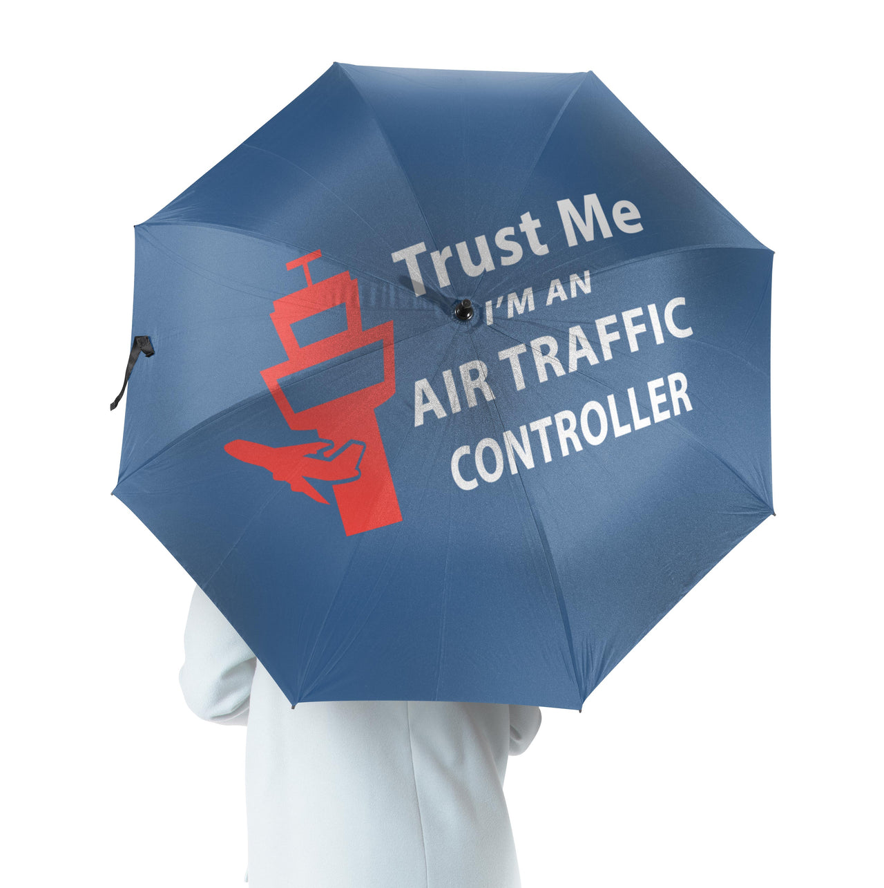 Trust Me I'm an Air Traffic Controller Designed Umbrella