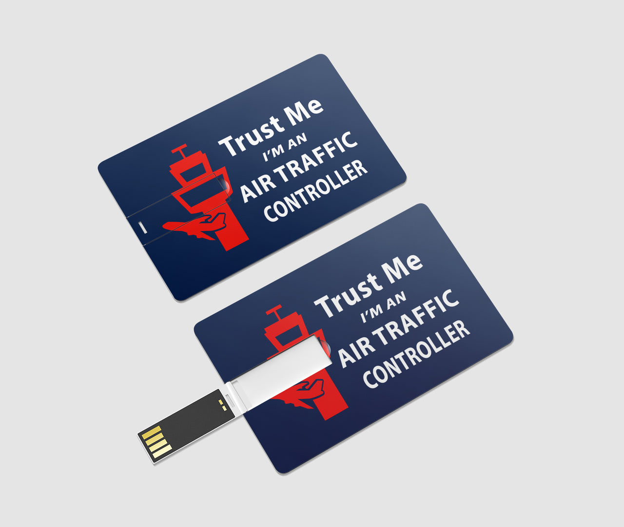 Trust Me I'm an Air Traffic Controller Designed USB Cards