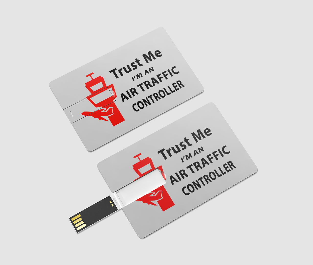 Trust Me I'm an Air Traffic Controller Designed USB Cards