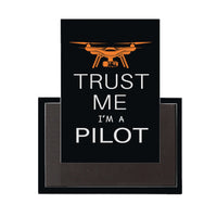 Thumbnail for Trust Me I'm a Pilot (Drone) Designed Magnet Pilot Eyes Store 