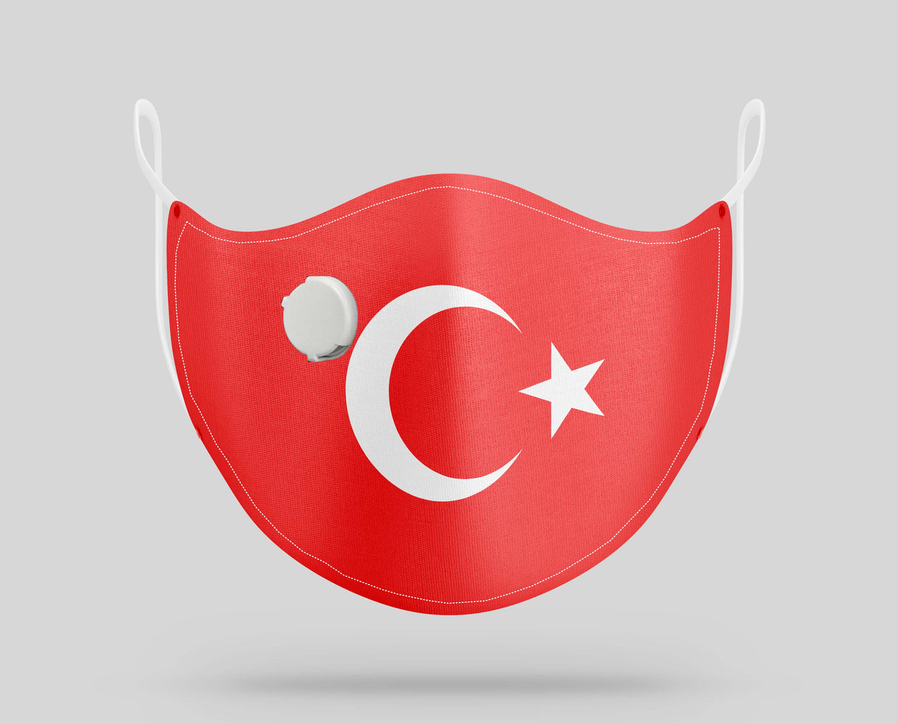 Turkey Flag Designed Face Masks