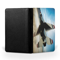 Thumbnail for Turning Right Fighting Falcon F16 Printed Passport & Travel Cases