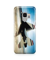 Thumbnail for Turning Right Fighting Falcon F16 Printed Samsung J Cases