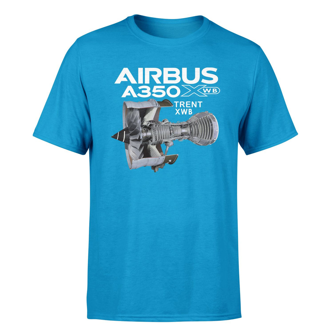 Airbus A350 & Trent Wxb Engine Designed T-Shirts