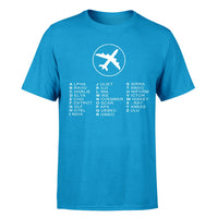 Thumbnail for Aviation Alphabet 2 Designed T-Shirts