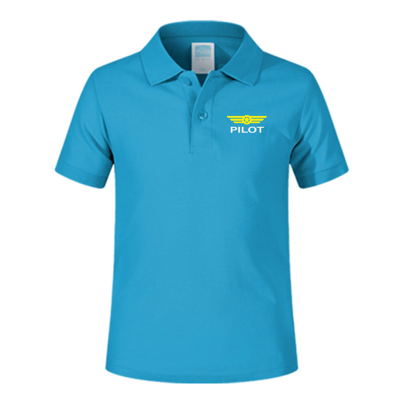 Pilot & Badge Designed Children Polo T-Shirts