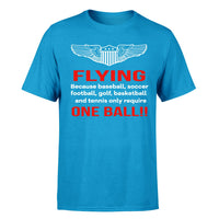 Thumbnail for Flying One Ball Designed T-Shirts