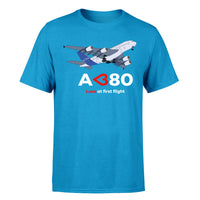 Thumbnail for Airbus A380 Love at first flight Designed T-Shirts